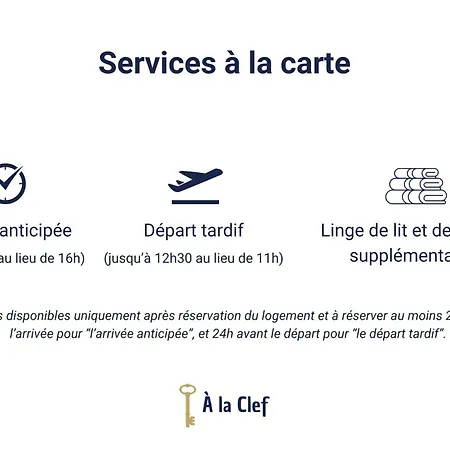 Lejlighed A La Clef - Proche Gare Et Centre - Ideal Pro & Couple - Wifi