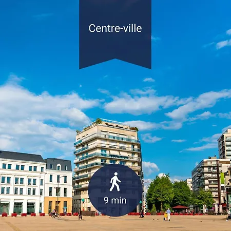 A La Clef - Proche Gare Et Centre - Ideal Pro & Couple - Wifi 公寓